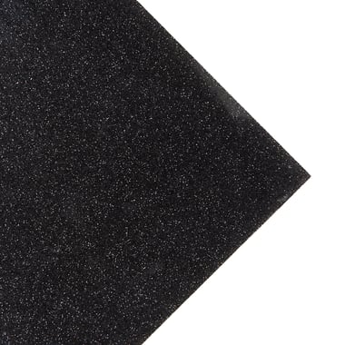 Thermocollant Créalia - 30 x 90 cm - Paillette noir