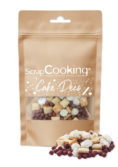 Déco biscuit - Scrapcooking - petit-beurre gourmand - 32 g