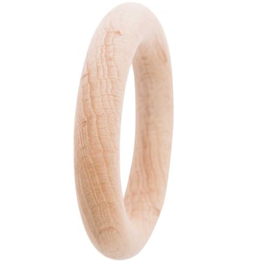 Anneau bois pour hochet - 7 cm de diamètre