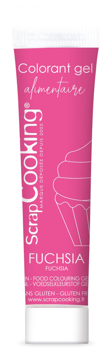 Colorant gel alimentaire ScrapCooking® - Fuschia - 20 g