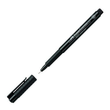 Feutre Faber-Castell - Pointe extra fine XS 0,1 mm - noir - Pitt Artist Pen