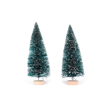 Set de 2 sapins 15 cm - Créalia