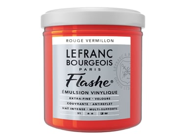 Peinture Acrylique Lefranc Bourgeois - Jaune Moyen 80 Ml - Couleur Fine