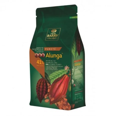 Chocolat lait 41 % Cacao Barry - Alunga - 1 kg