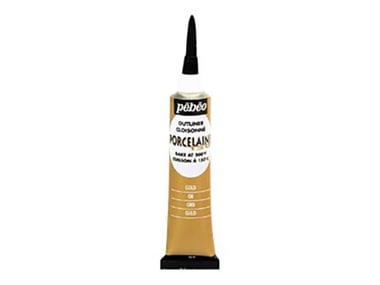 Cerne relief procelaine 150 Pébéo 20 ml - Jaune de Marseille