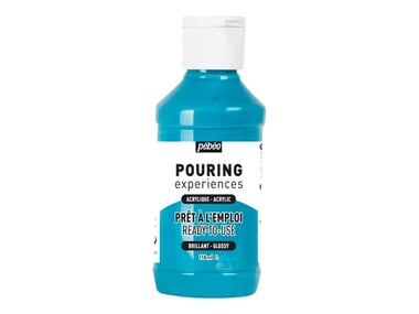 Peinture Acrylique Pouring Pébéo 118 ml - Turquoise