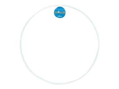 Lot De 10 Anneaux Ronds Attrape-rêves En Plastique Blanc Pour Bricolage 20 Cm 86249945