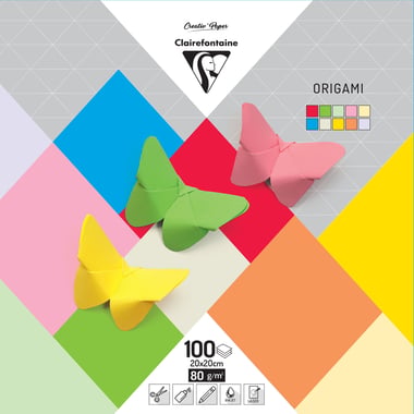 Papier origami (20 x 20cm) x 100