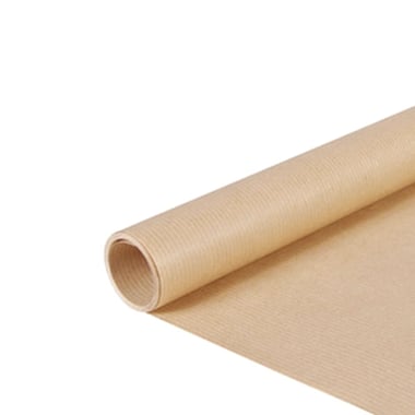 Rouleau de papier cadeau - 0,70 x 3 m - Kraft brun uni