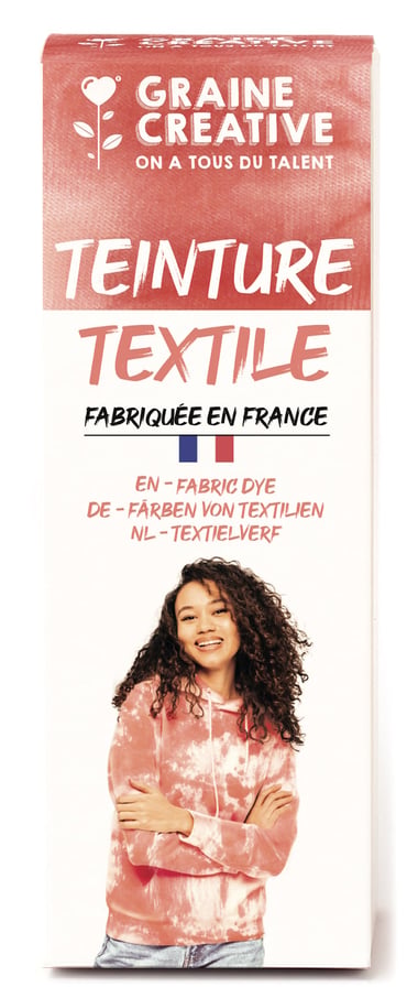 Teinture textile Graine Créative - Corail - 100 mL