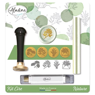 Aladine Events - Kit cire - Nature