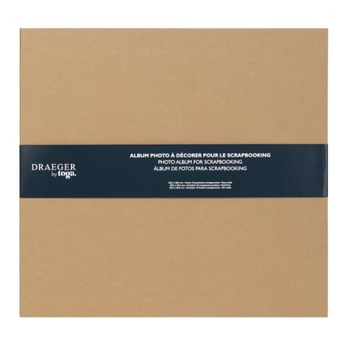 MCS Album De Scrapbooking Extensible De 10 Pages De 30,5 X 30,5 Cm, 34,3 X 31,8 Cm, Voyage