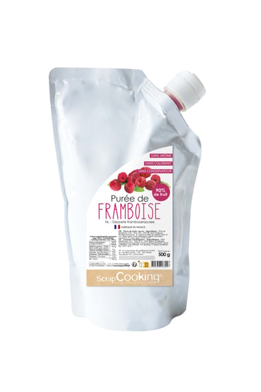 Purée de framboise ScrapCooking® - 500 g