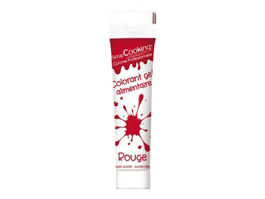 Colorant gel alimentaire ScrapCooking® - Rouge - 20 g