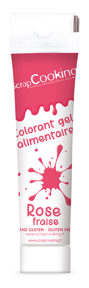 COLORANT GEL ROSE FRAISE 20G