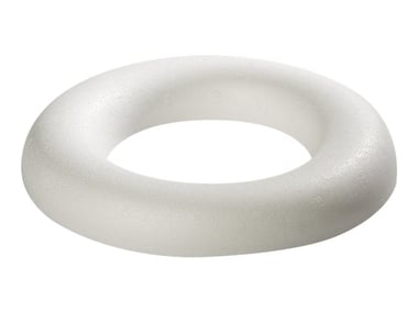 Anneau plat - polystyrène - 25 cm