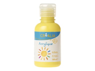 Acrylique brillant - 150ml - jaune primaire