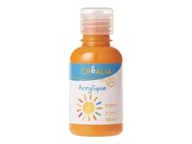 Acrylique brillant - 150 ml - orange
