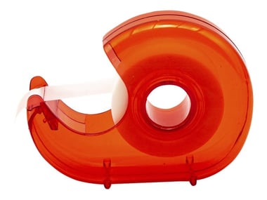 Dévidoir et rouleau de ruban adhésif invisible de 25m x 19 mm  Cultura