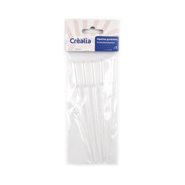 5 pipettes à peinture - Créalia