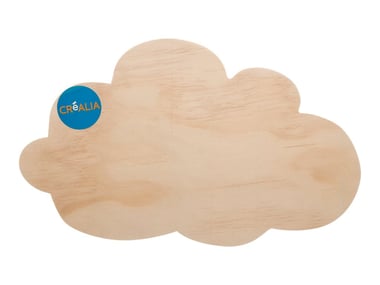 Plaque « Nuage» en bois Créalia