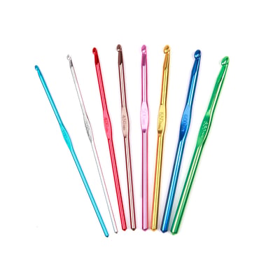 Lot de 8 crochets Aluminium Créalia