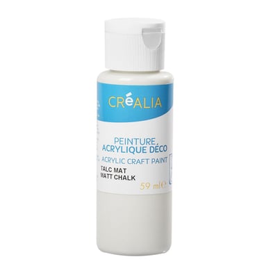 Flacon de peinture acrylique Créalia - 59 ml - talc mat
