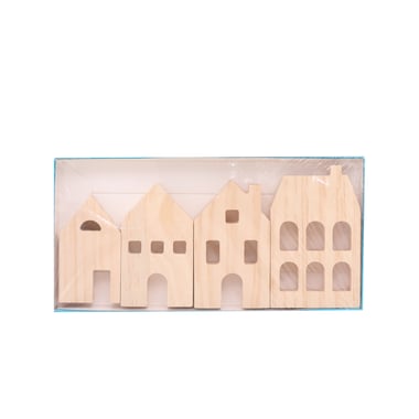 Mes maisons de village en bois à décorer - Créalia