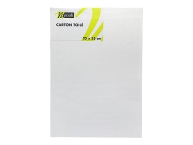 Carton toilé 25 x 35 cm - Monali