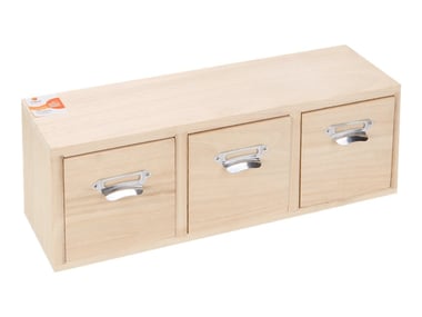 Casiers porte étiquette métal 35x12x11 cm - Créalia