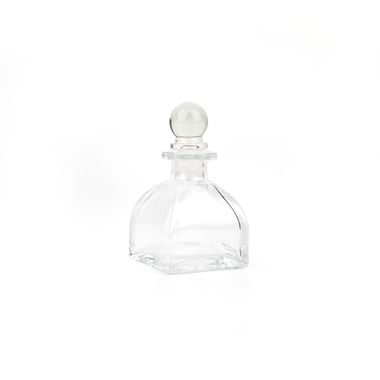 Mini bouteille parfum mariage en verre 5 x 9 cm - Créalia