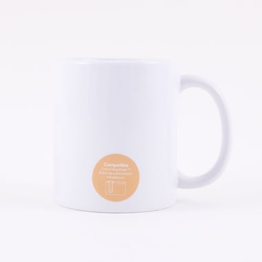 Mug en céramique sublimable - 340 ml - Créalia