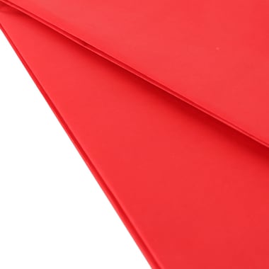 Papier de soie - 75 x 50 cm - Rouge - 6 feuilles - Créalia