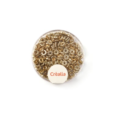 Perles heishi Créalia - Ø 6 mm - Or