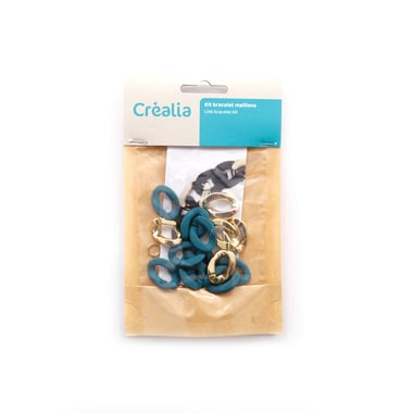 Kit bracelet maillons - Vert - Créalia