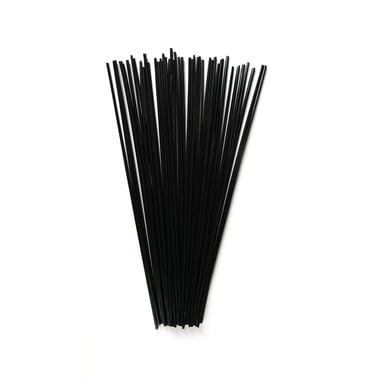 Pailles de blé pour marqueterie 40g  - Noir - Créalia
