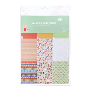 Set d’activités en papier – 25 feuilles
