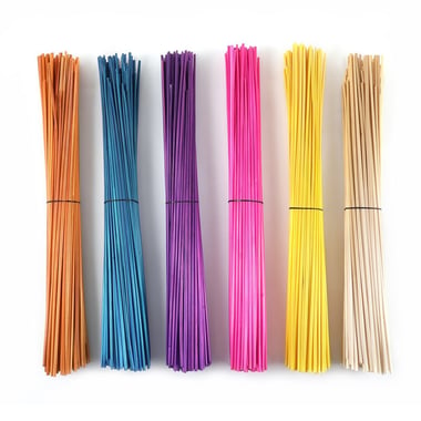 Pailles de blé pour marqueterie x6 - 30g - Créalia