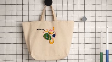 Tote bag 40x40 cm - Créalia