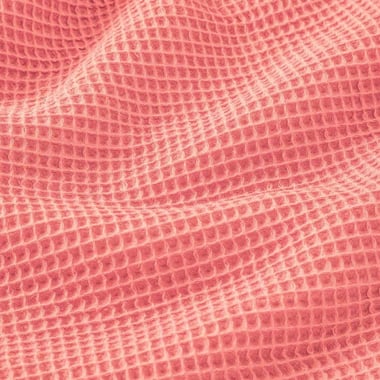 Coupon de tissu en nid d'abeille - 100 x 150 cm - orchidée - Domotex