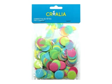Confettis papier soie multicolore - 15g