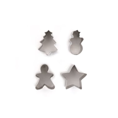 4 emporte-pièces Noël Crealia