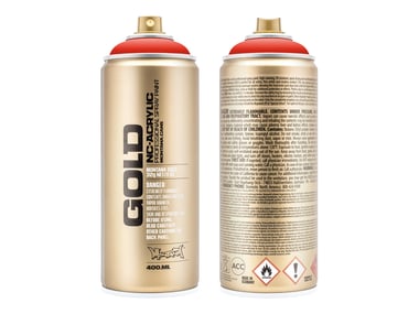 Bombe de peinture Acrylique GOLD Shock Orange Dark S2020 - 400 ml - Montana