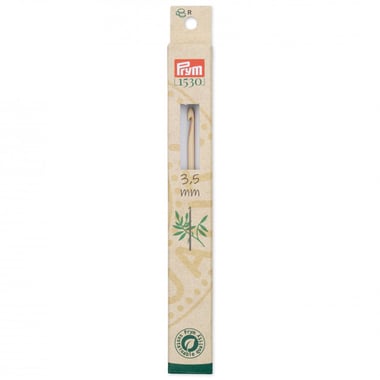 Prymco - Crochets pour laine n°3,5 - bambou - 15 cm