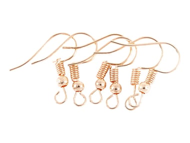 Boucles d'oreilles crochets Créalia - Doré