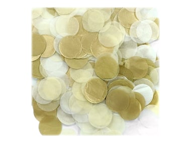 Confettis papier de soie blanc - 15 g