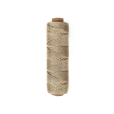Fil macramé - Dorée - 2,4 mm x 40 m - Créalia