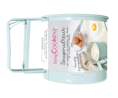 Saupoudreur tamis ScrapCooking® - 16 x  9,8 x 9,4 cm