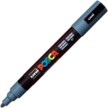 Marqueur Posca - Pointe conique moyenne - Gris ardoise - PC5M