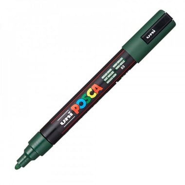 Marqueur Posca - Pointe conique moyenne - Vert anglais - PC5M